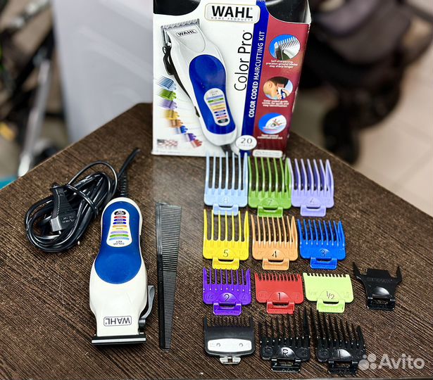 Машинка для стрижки волос Wahl Color Pro USA