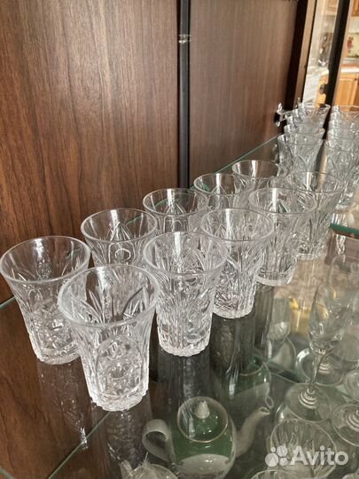 Бокалы стопки стаканы советский хрусталь