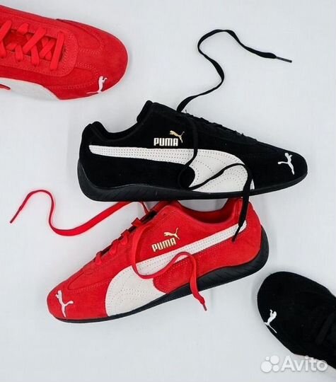 Кеды Puma Speedcat Red and Black женские