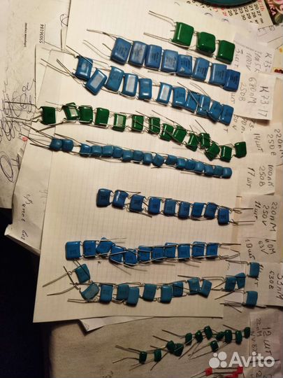 Конденсаторы к73-17 и другие