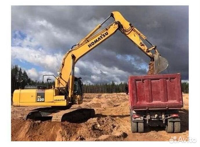 Песок карьерный