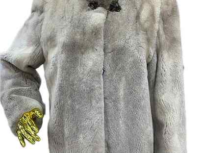 “JEAN PAUL GAURTIER” real fur coat patagonia - Купить недорогую женскую верхнюю одежду 🧥 во