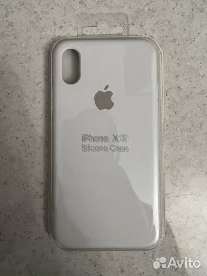Чехол на iPhone x/xs white