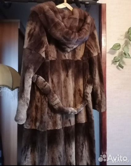 Шуба натуральный мех 52-54