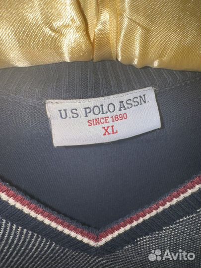 Пуловер us polo XL