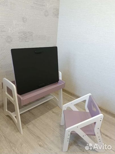 Стол + стул детский растущий