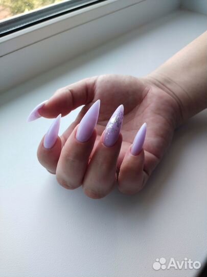 Маникюр с покрытием гель лак
