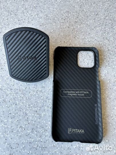 Pitaka iPhone 11 Pro. Чехол+Держатель в авто