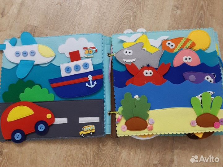 Книга из фетра