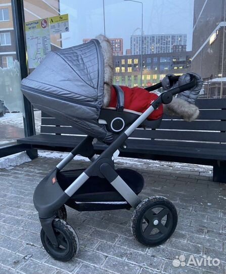 Коляска stokke trailz 2 в 1
