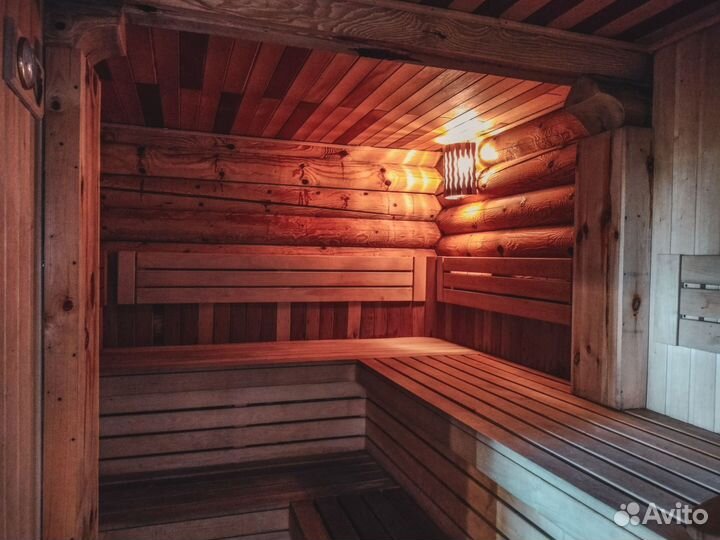 Русская баня на дровах