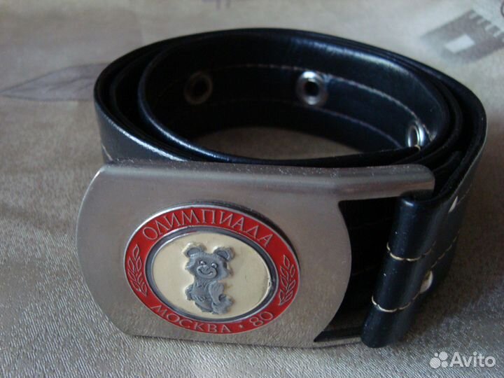 Олимпийский ремень СССР олимпиада-80 (1980 год)
