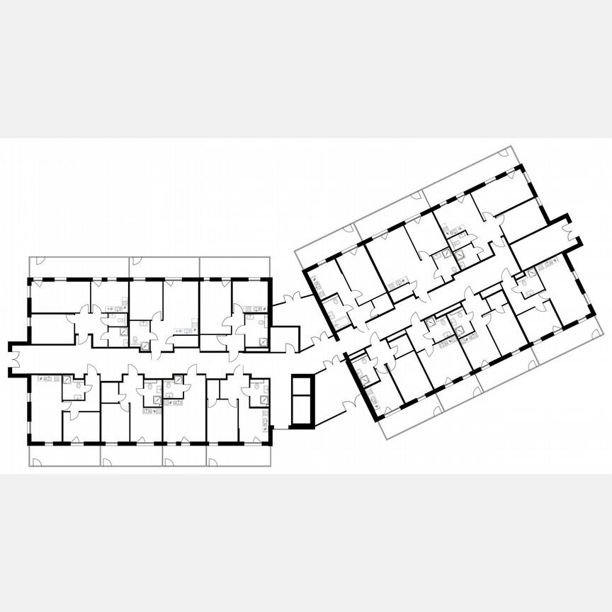 2-к. апартаменты, 62,9 м², 1/6 эт.