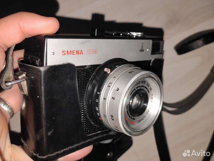 Плёночный фотоаппарат smena 8m