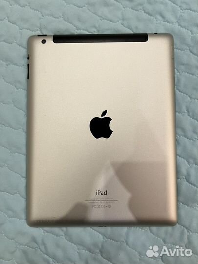 iPad 4 128GB / Wifi + SIM (AT&T)