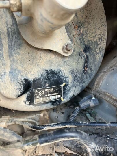 Вакуум тормозной и главный цилиндр lancer x