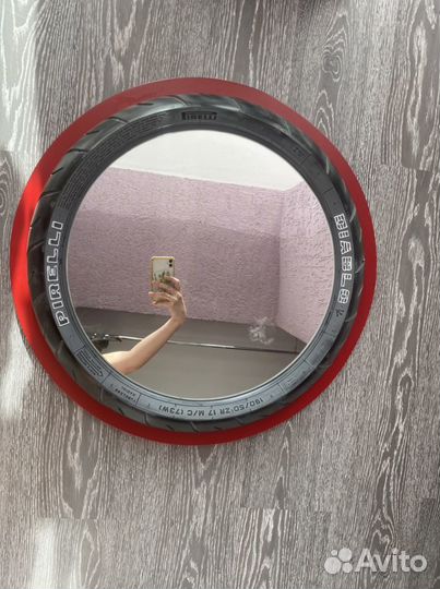 Зеркало интерьерное в виде колеса