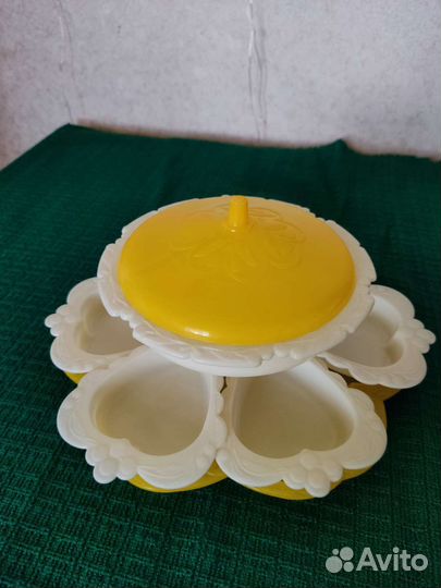 Менажница времён ссср.Пластик