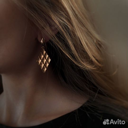 Серьги висячие