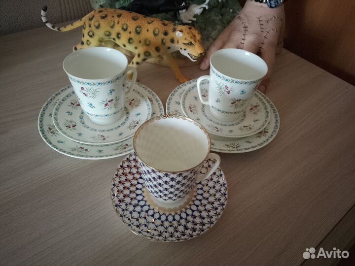 Кофейная пара лфз костяной фарфор