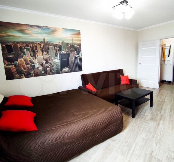 1-к. квартира, 35 м², 21/22 эт.