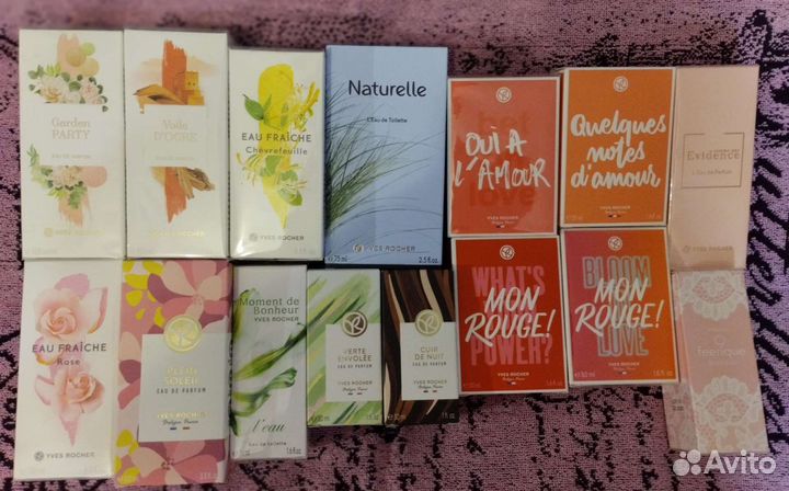 Ив Роше, Фаберлик, духи, парфюмерная вода