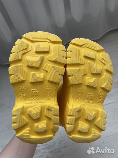 Резиновые сапоги nordman 24 25