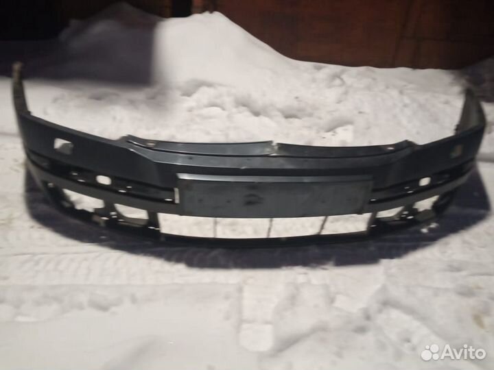 Бампер на Шкоду Октавия А5 рейсталинг