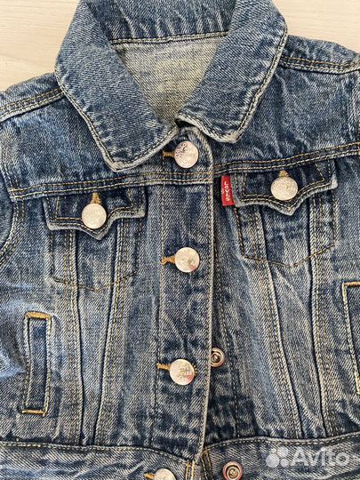 Джинсовка на девочку 74-80