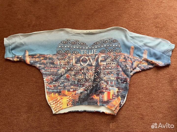Кофта женская с принтом