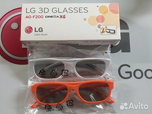 Пара очков LG cinema 3D AG-F200 новые
