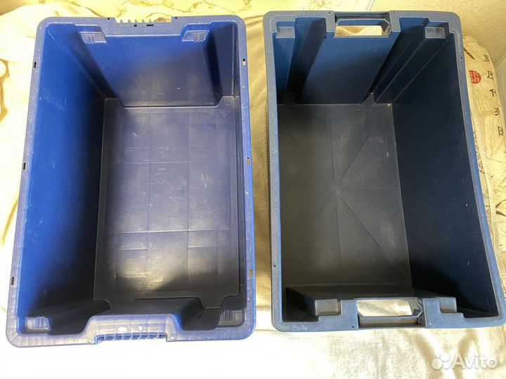 Ящики для хранения много разных