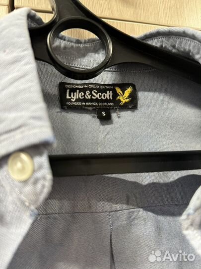 Lyle scott рубашка