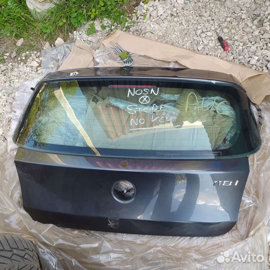 Bmw e87 крышка багажника