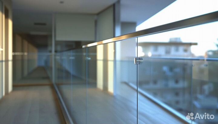 Стеклянные ограждения