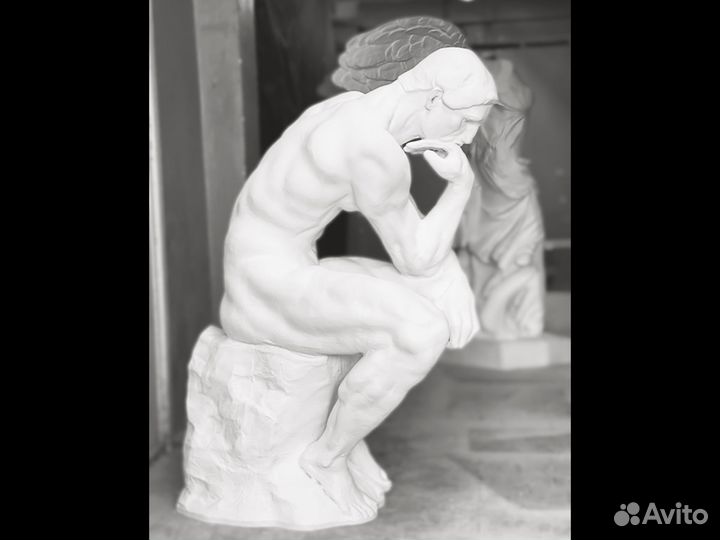 Статуя Мыслитель Родена 175 см