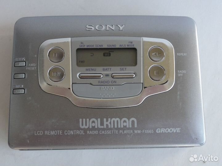 Кассетный плеер Sony Walkman WM-FX665 FM/AM Япония