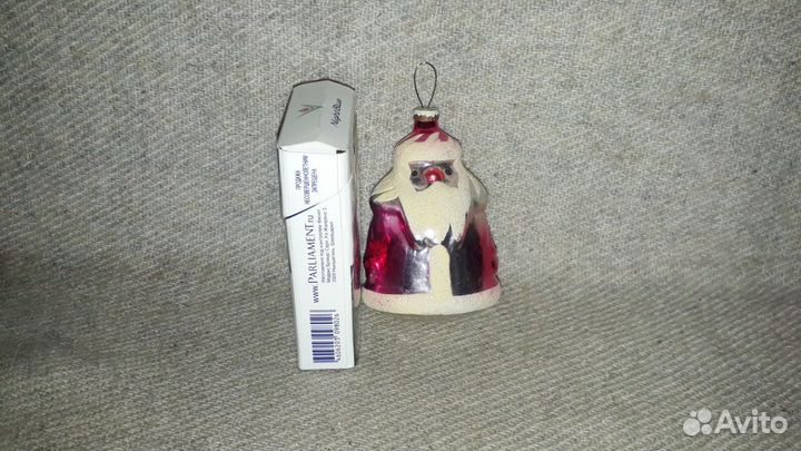 Елочная игрушка СССР Дед Мороз 8,5 см