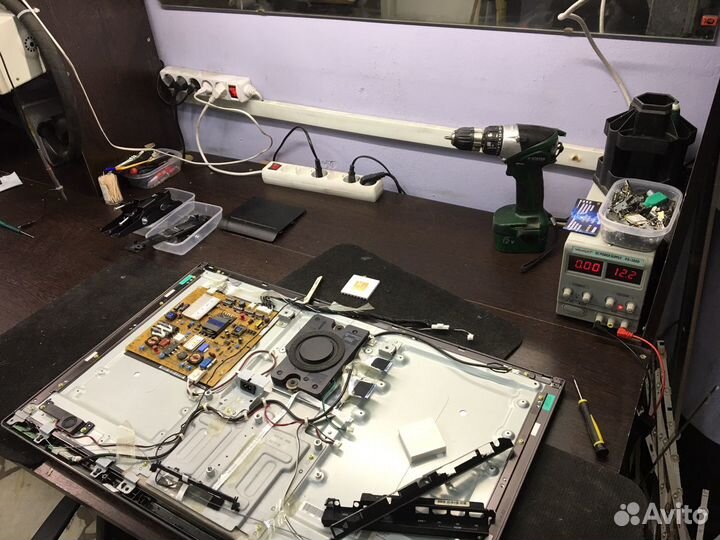 Ремонт телевизоров,ноутбуков,телефонов,принтеров