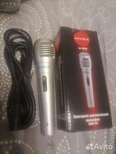 Микрофон проводной Supra SMW-204