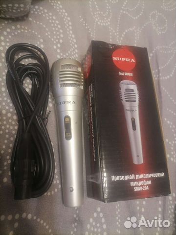 Микрофон проводной Supra SMW-204