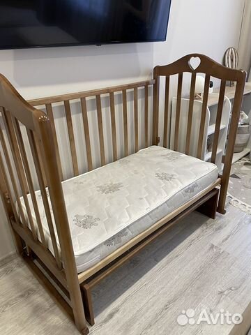 Детская кровать 120х60 б/у купить в Иркутске | Личные вещи | Авито