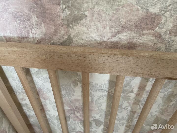 Детская кроватка IKEA сниглар с матрасом