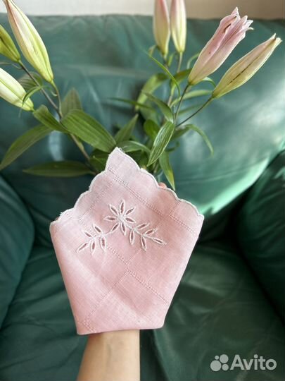 Салфетки винтаж вышивка