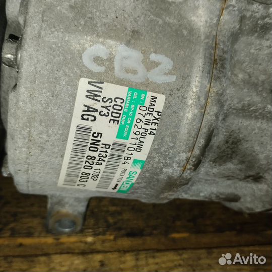Компрессор кондиционера cbz 1.2 tsi