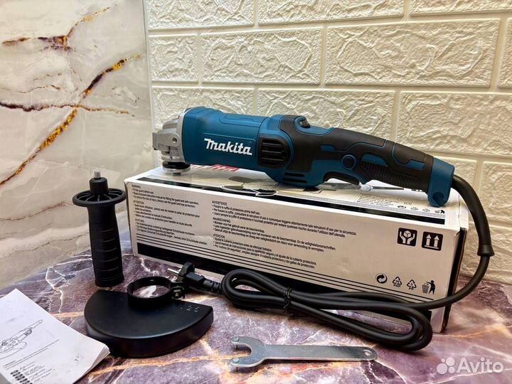 Ушм болгарка makita 125мм 1450v с регулировкой