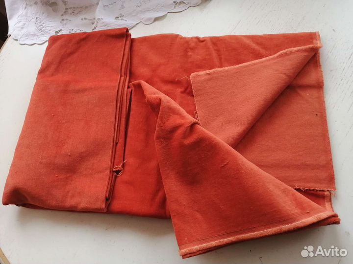 Отрез вельвета СССР