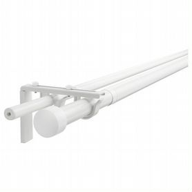 Карниз белый IKEA Hugad 210-385