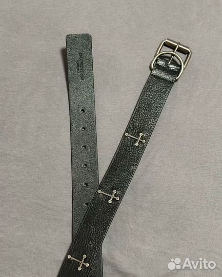 Ремень Undercover 02aw archive leather belt