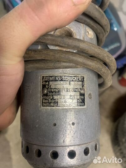Siemens schuckert Ретро дрель